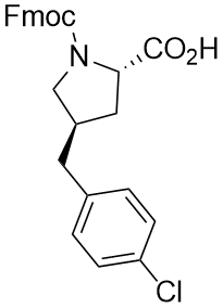 Fmoc-(2S,4R)-(4-chlorobenzyl)-L-proline