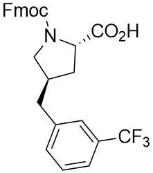 Fmoc-(2S,4R)-(3-trifluoromethylbenzyl)-L-proline