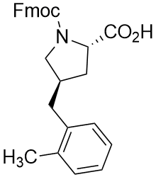 Fmoc-(2S,4R)-(2-methylbenzyl)-L-proline
