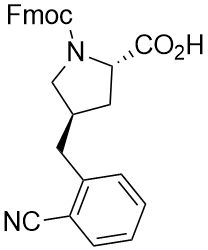 Fmoc-(2S,4R)-(2-cyanobenzyl)-L-proline