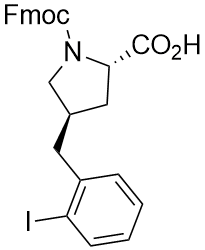 Fmoc-(2S,4R)-(2-iodobenzyl)-L-proline