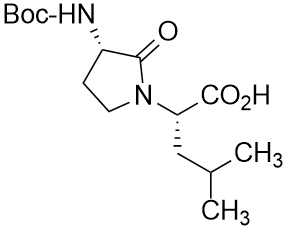 Boc-L-Freidinger's lactam (Gly-L-Leu)