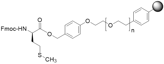 Fmoc-D-Met TentaGel S PHB resin (0.16 - 0.26 mmol/g, 90 mm mesh)