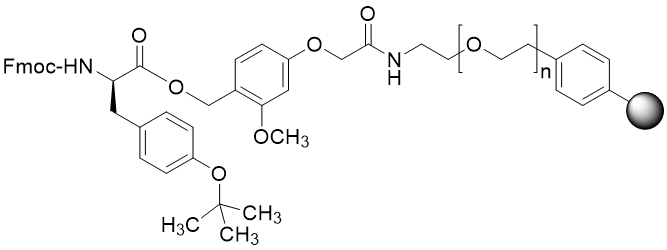 Fmoc-D-Tyr(tBu) TentaGel S AC resin (0.16 - 0.26 mmol/g, 90 mm mesh)