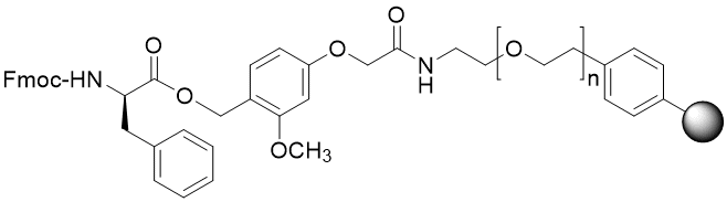 Fmoc-D-Phe TentaGel S AC resin (0.16 - 0.26 mmol/g, 90 mm mesh)