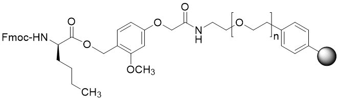 Fmoc-D-Nle TentaGel S AC resin (0.16 - 0.26 mmol/g, 90 mm mesh)