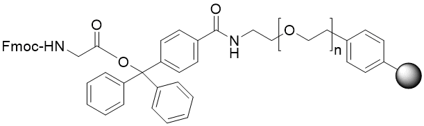 Fmoc-Gly TentaGel S TRT resin (0.15 - 0.25 mmol/g, 90 mm mesh)