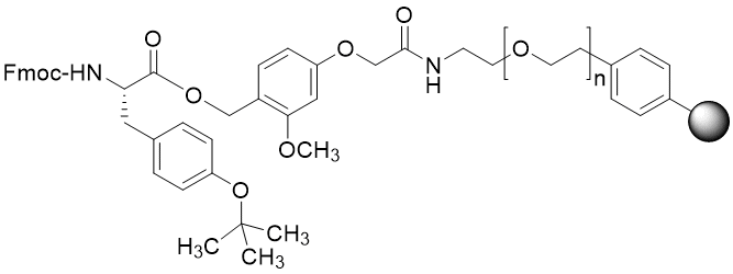 Fmoc-Tyr(tBu) TentaGel S AC resin (0.16 - 0.26 mmol/g, 90 mm mesh)