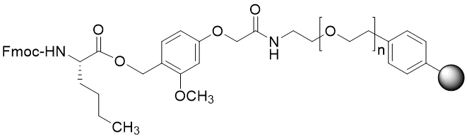 Fmoc-Nle TentaGel S AC resin (0.16 - 0.26 mmol/g, 90 mm mesh)