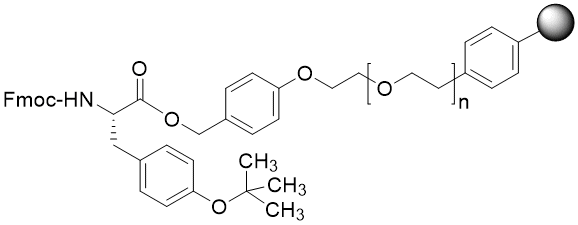 Fmoc-Tyr(tBu) TentaGel R PHB resin (0.15 - 0.22 mmol/g, 90 mm mesh)