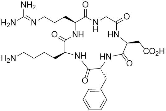 Cyclo(Arg-Gly-Asp-D-Phe-Lys) trifluoroacetate