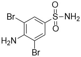 4-Amino-3,5-dibromobenzenesulfonamide