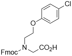 Fmoc-N-(2-(4-chlorophenoxy)ethyl)glycine