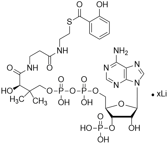 2-Hydroxybenzoyl coenzyme A, Lithium salt