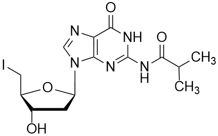 5'-Iodo-N2-isobutyryl-2'-deoxyguanosine