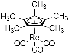 Pentamethylcyclopentadienylrhenium(I) tricarbonyl