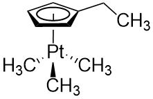 (Trimethyl)ethylcyclopentadienylplatinum(IV)