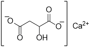 Calcium malate, Granular, Microbial tested, Aerobic plate count: ≤ 103 cfu/g, Yeast and Mold count: ≤ 102 cfu/g, Total Coliforms: Negative