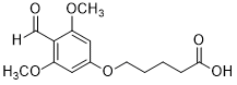 5-(4-Formyl-3,5-dimethoxyphenoxy)valeric acid