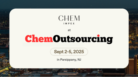 Join us at ChemOutsourcing – Sept 2–5 in New Jersey