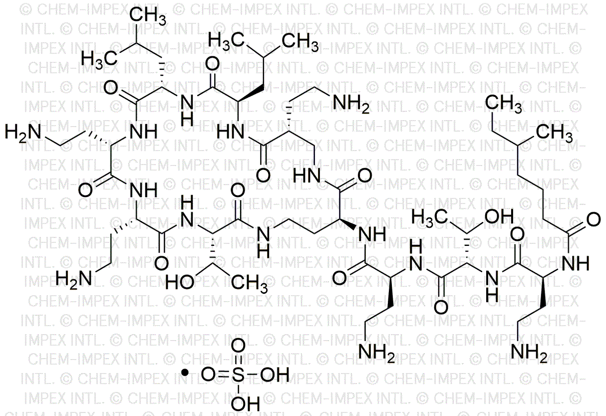 Sulfato de colistina, no estéril