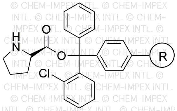 L-Proline-2-chlorotrityl resin (0.3 - 0.8 meq/g, 100 - 200 mesh)