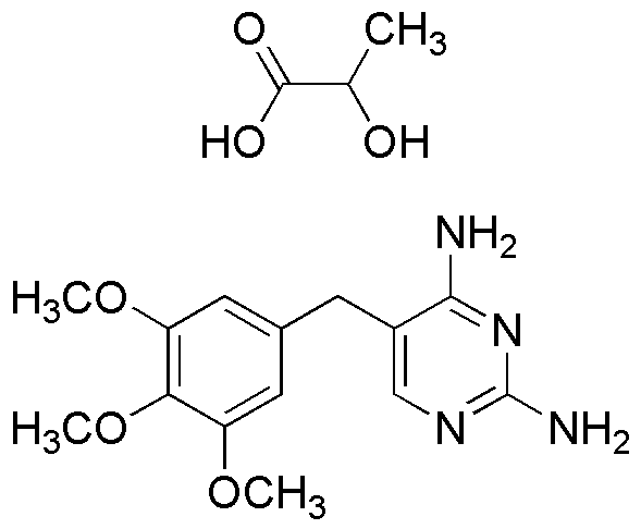 Trimethoprim lactate salt