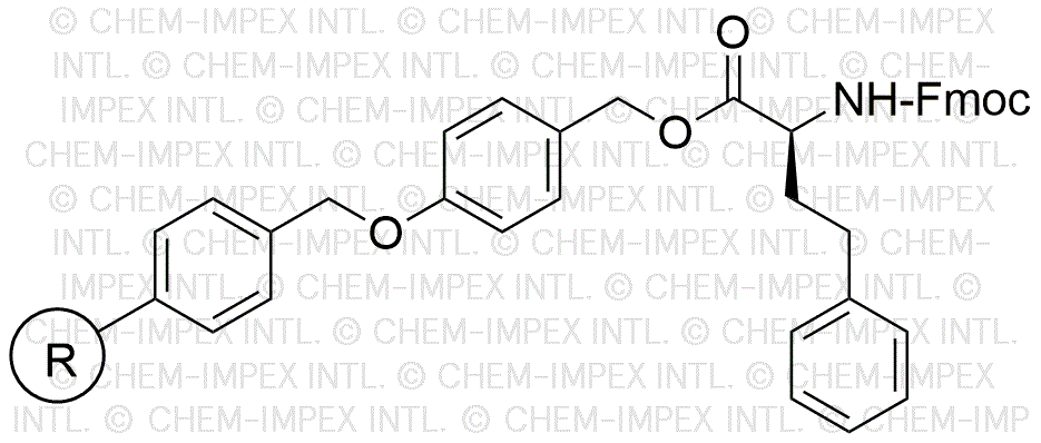 Fmoc-L-homophenylalanine 4-alkoxybenzyl alcohol resin