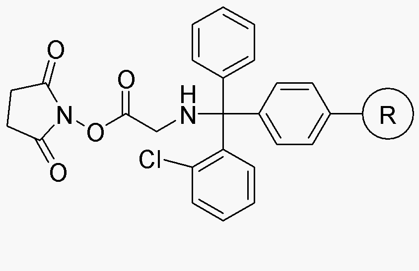 N-(2-Chlorotrityl resin)-glycine N-hydroxysuccinimide ester