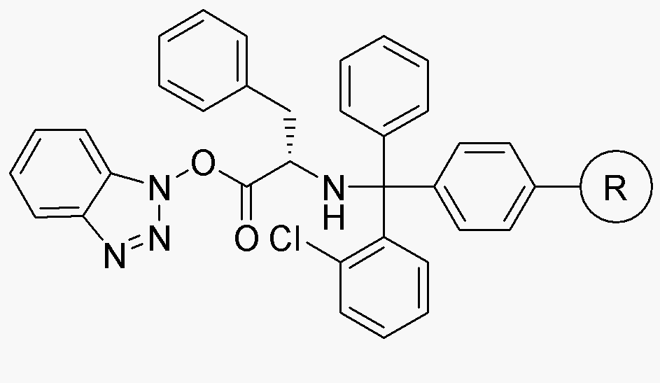 N-(2-Chlorotrityl resin)-L-phenylalanine benzotriazolyl ester