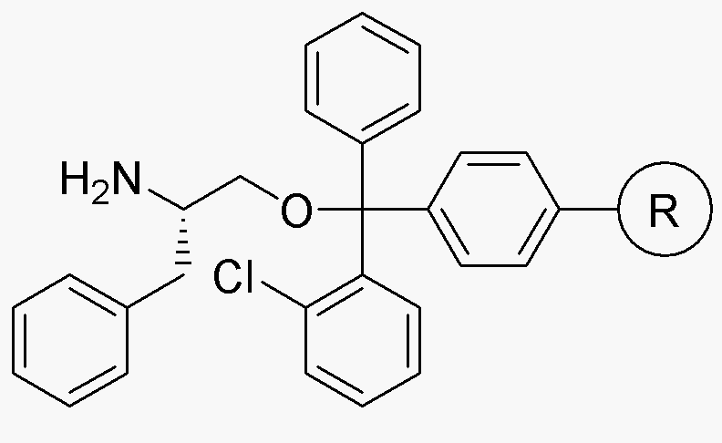 Résine de L-phénylalaninol 2-chlorotrityle