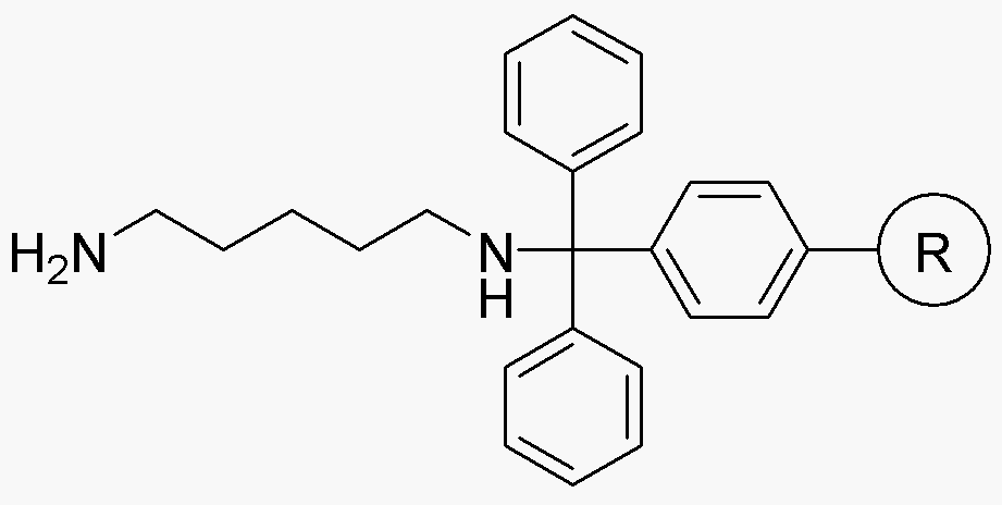 1,5-Diaminopentane trityl resin