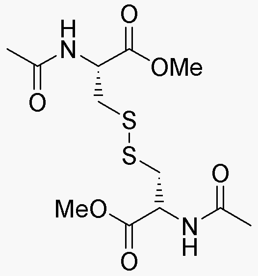 Acetyl-L-cystine bis-methyl ester [Disulfide bond]