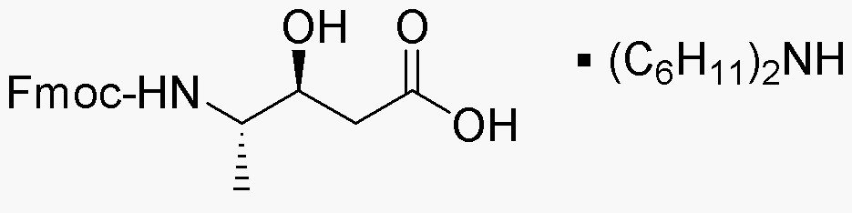 Fmoc-(3S,4S)-4-amino-3-hydroxy-pentanoic acid dicyclohexylammonium salt