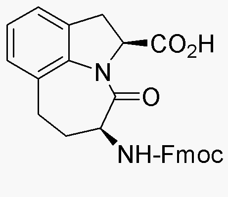 Fmoc-(2S,5S)-5-amino-1,2,4,5,6,7-hexahydroazepino[3,2,1-H]indole-4-one-2-carboxylic acid