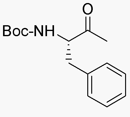 Boc-(3S-3-amino-4-fenil-2-butanona