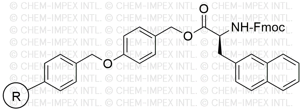 Resina Fmoc-Ala(2-naftil)-Wang
