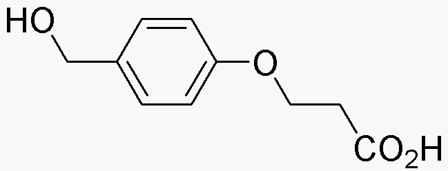 Ácido 3-(4-hidroximetilfenoxi)propiónico