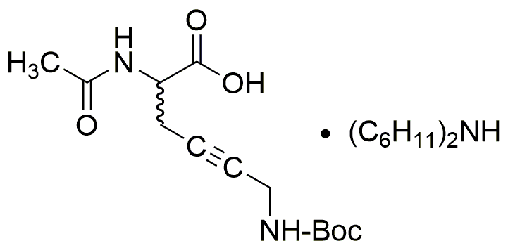 DL-2-Acetylamino-6-N-Boc-amino-4-hexynoic acidDCHA