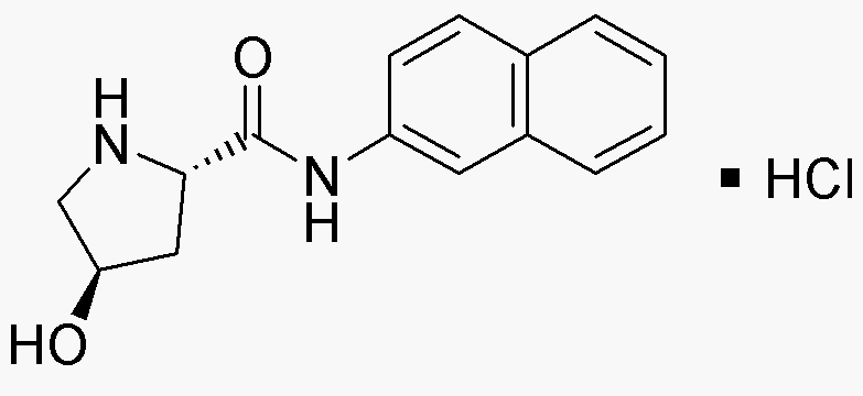 clorhidrato de trans-L-4-hidroxiprolina β-naftilamida