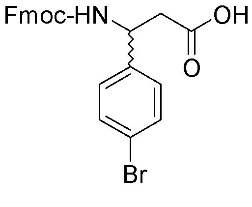 Fmoc-(R,S-3-amino-3-(4-bromophenyl)propionic acid