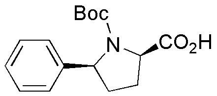Boc-(2R,5S)-5-phenylpyrrolidine-2-carboxylic acid
