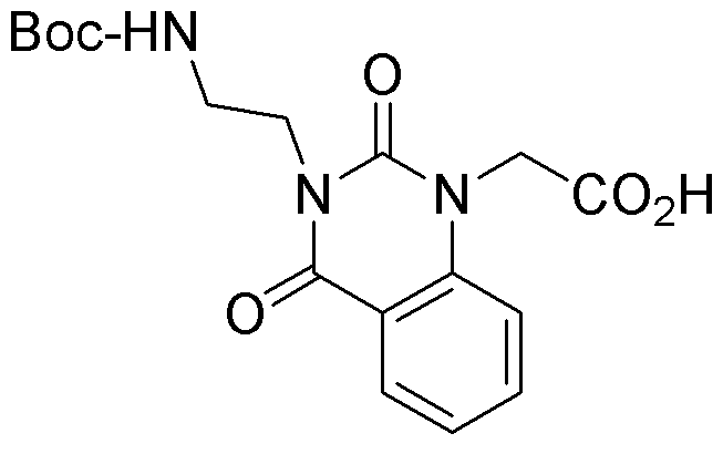Boc-3-(2-aminoethyl)-1-carboxymethylquinazoline-2,4-dione
