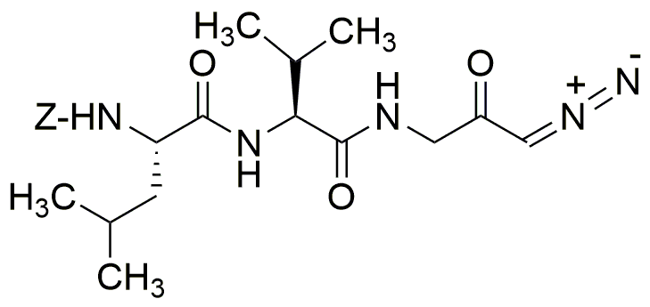 Z-Leu-Val-Gly-diazomethylketone