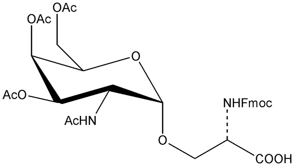 Nα-Fmoc-O-β-(2-acétamido-2-désoxy-3,4,6-tri-O-acétyl-α-D-galactopyranosyl)-L-sérine