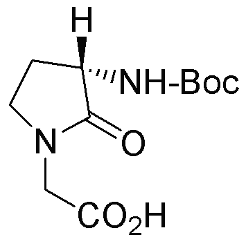 Boc-(S-3-amino-2-oxo-1-pyrrolidine-acetic acid