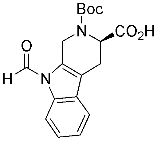 Ácido Boc-Nin-formil-D-1,2,3,4-tetrahidronorharmano-3-carboxílico