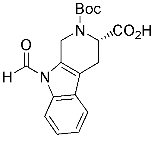 Acide boc-nin-formyl-L-1,2,3,4-tétrahydronorharmane-3-carboxylique