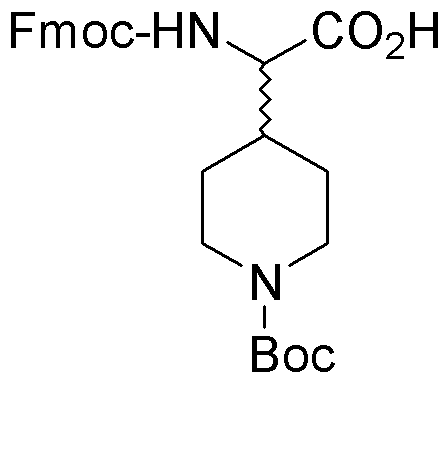 Fmoc-1(1-Boc-piperidin-4-yl)-DL-glycine