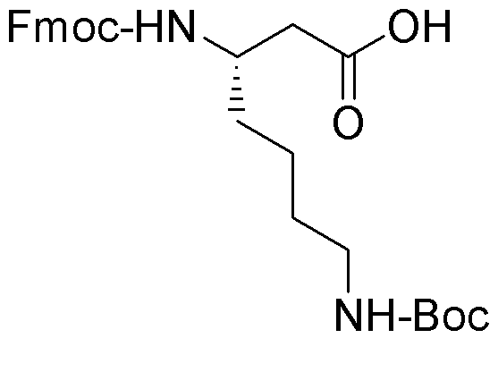 Nb-Fmoc-Nw-Boc-Lb-homolysine